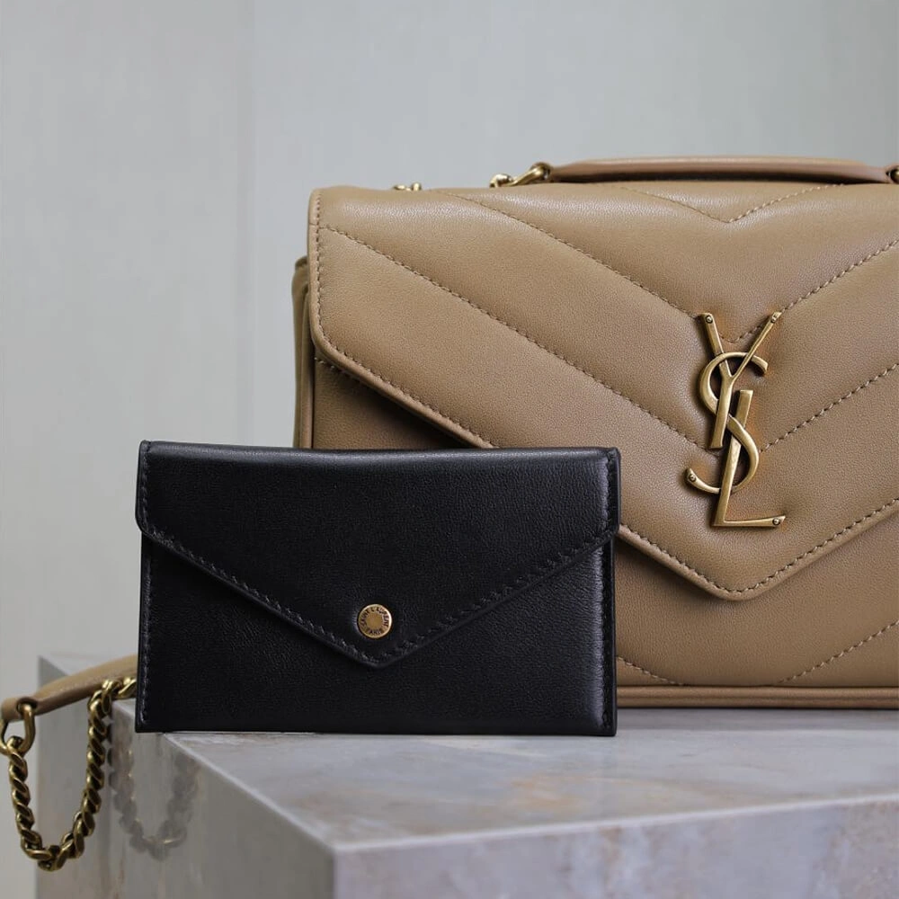 YSL LOULOU small in MATELASSÉ lambskin Packable 2849