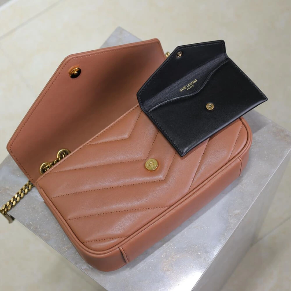 YSL LOULOU small in MATELASSÉ lambskin Popular 2828