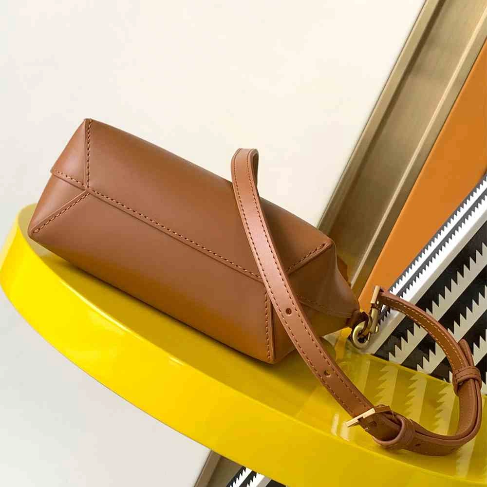 YSL Mini Toy SHOPPING SAINT LAURENT in box leather RelaxedFit 2674