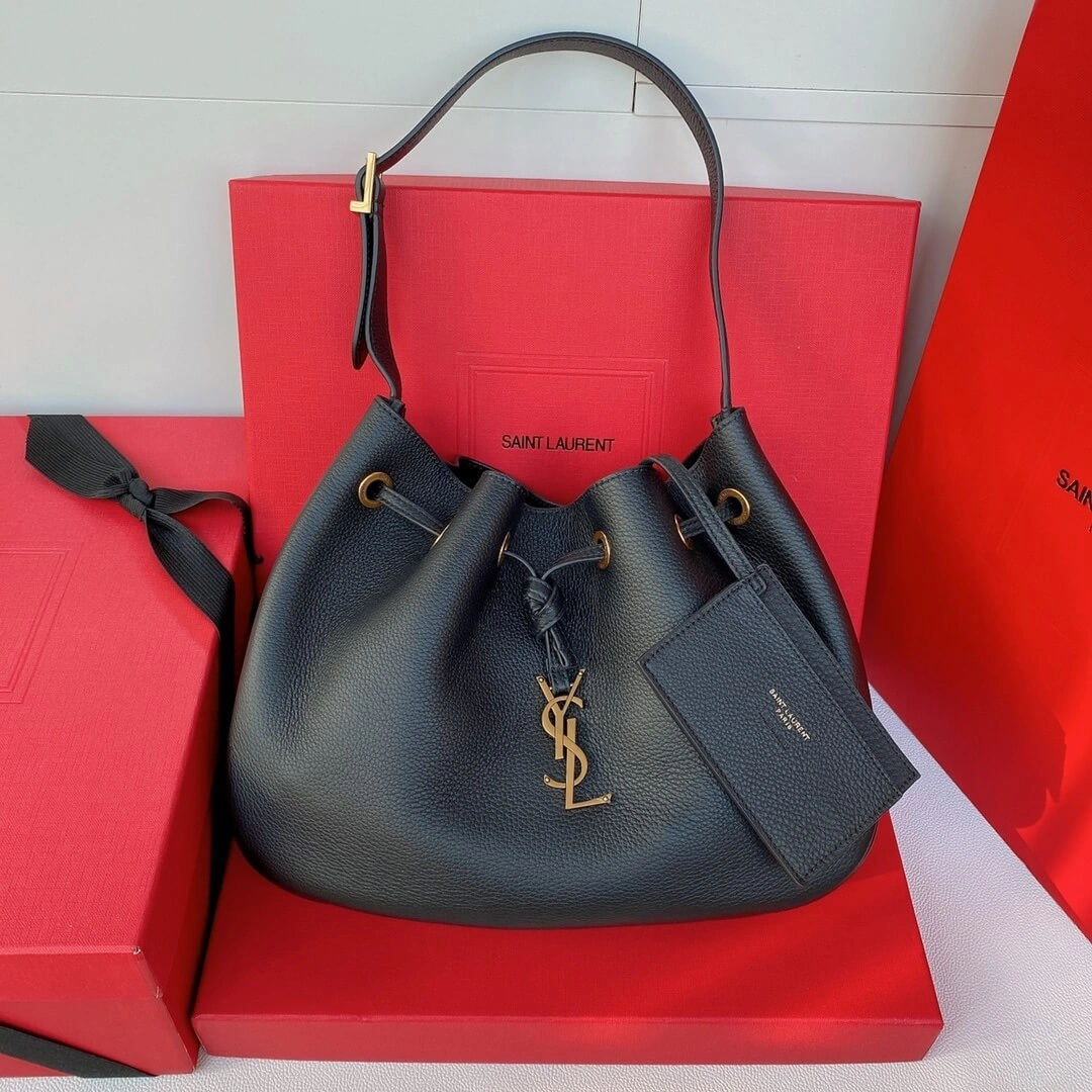 NewStyle YSL PARIS VII small hobo in grained leather 2779