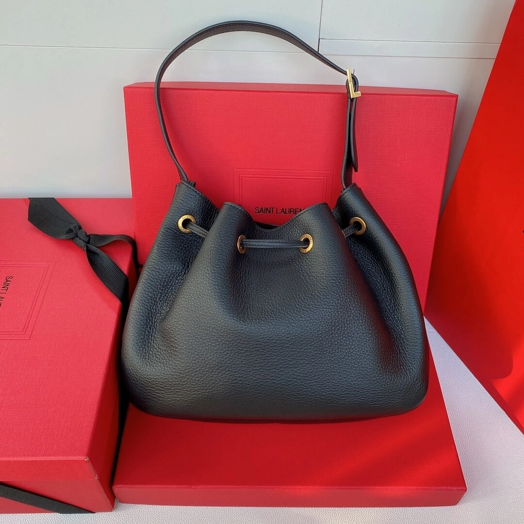 NewStyle YSL PARIS VII small hobo in grained leather 2779