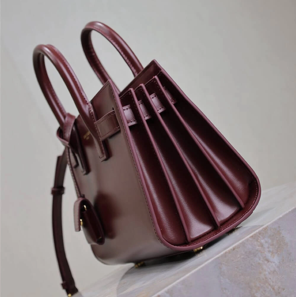 Vibrant YSL SAC DE JOUR IN SMOOTH LEATHER – NANO(HIGH-END GRADE) 2653