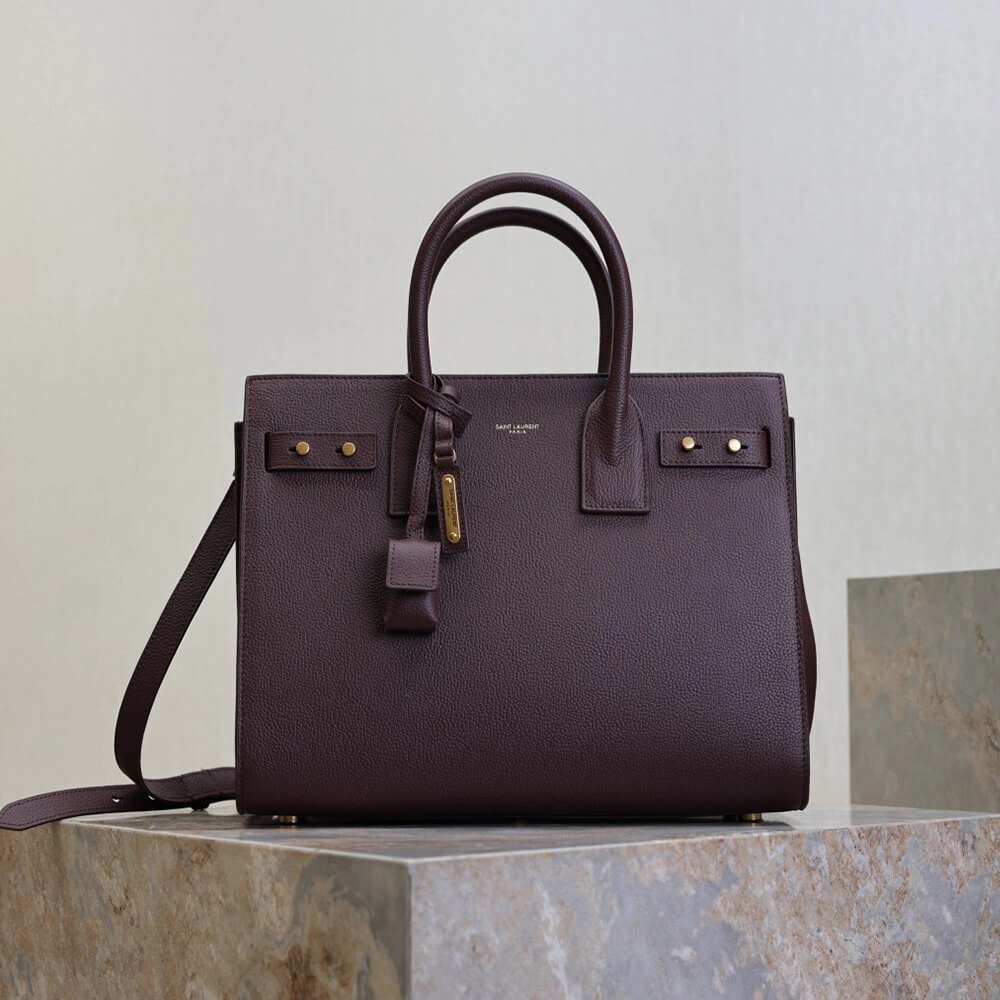 WeatherProof YSL SAC DE JOUR IN SUPPLE GRAINED LEATHER – SMALL(HIGH-END GRADE) 2672