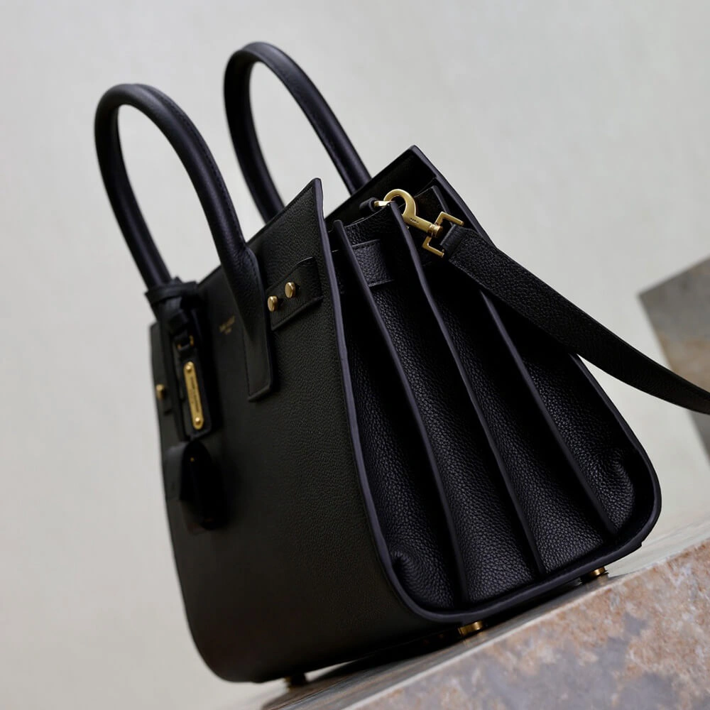 YSL SAC DE JOUR IN SUPPLE GRAINED LEATHER – SMALL(HIGH-END GRADE) Breathable 2625