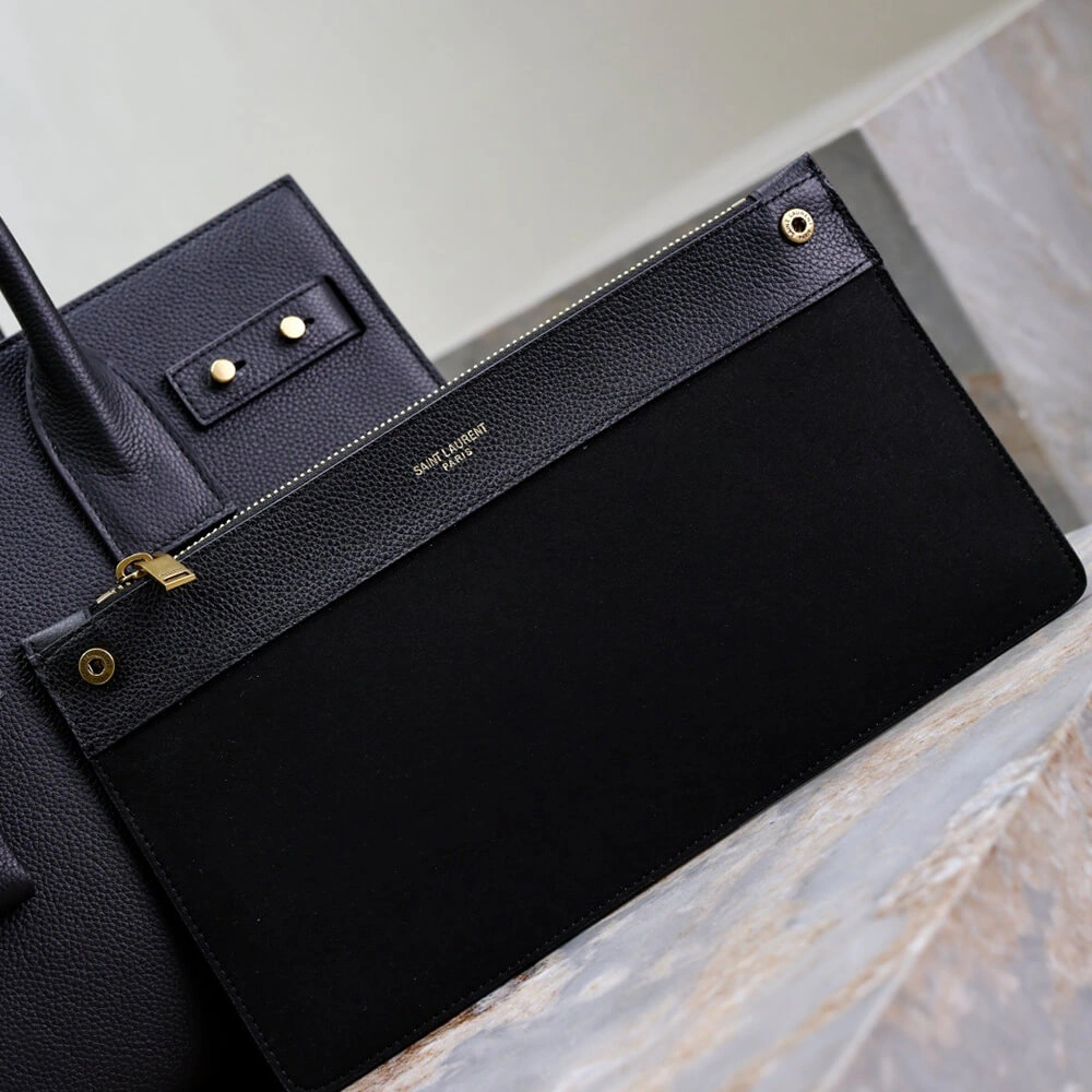 YSL SAC DE JOUR IN SUPPLE GRAINED LEATHER – SMALL(HIGH-END GRADE) Breathable 2625