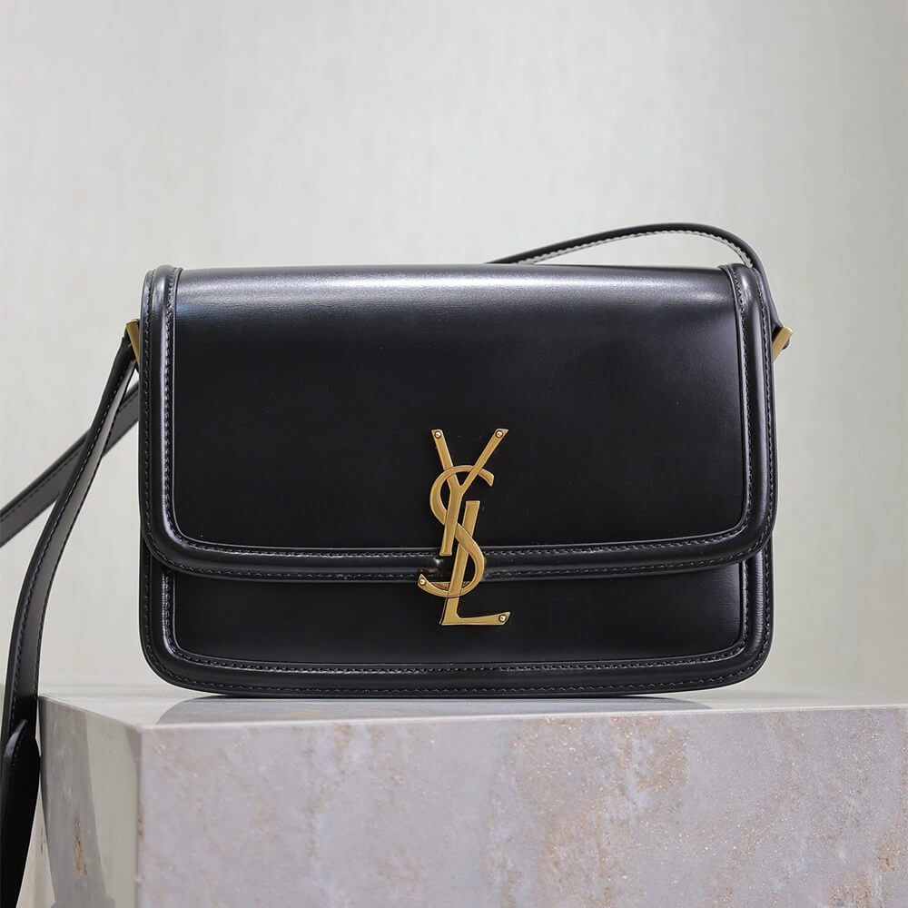 YSL SOLFERINO MEDIUM SATCHEL IN BOX SAINT LAURENT(HIGH-END GRADE) Stretchable 2748