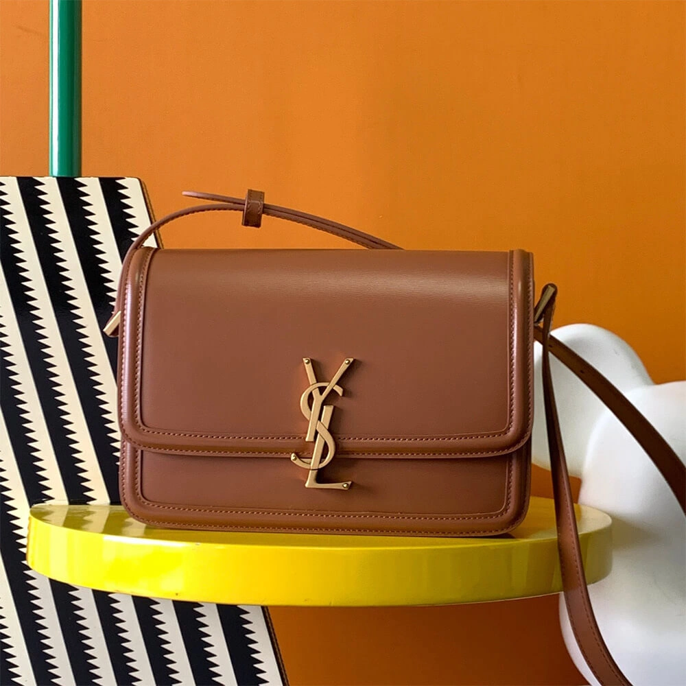 Bold YSL SOLFERINO MEDIUM SATCHEL IN BOX SAINT LAURENT(HIGH-END GRADE) 2760