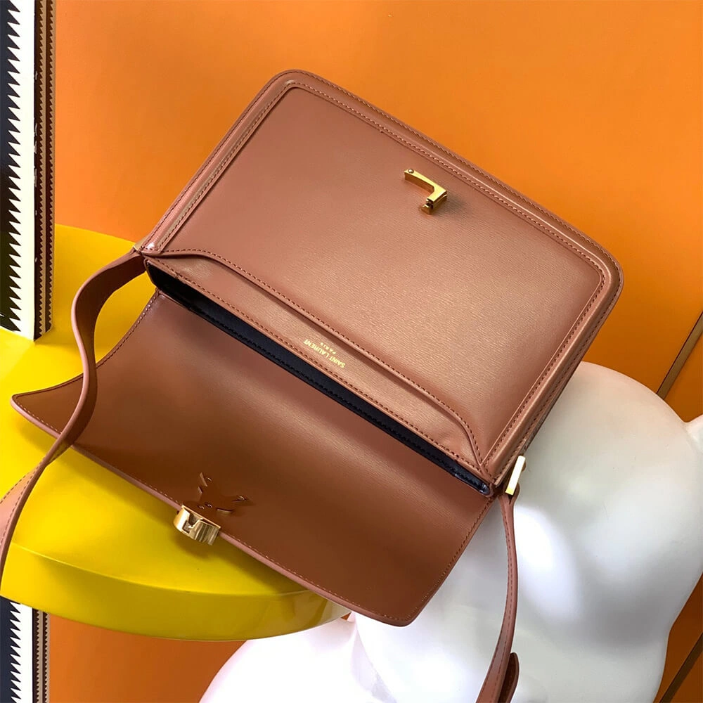 Bold YSL SOLFERINO MEDIUM SATCHEL IN BOX SAINT LAURENT(HIGH-END GRADE) 2760