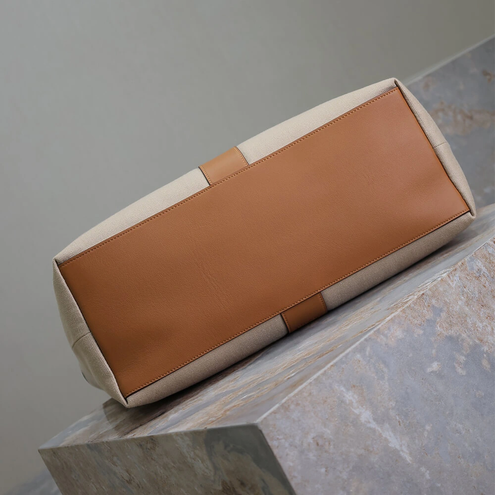 Affordable YSL Y TOTE IN CANVAS AND LEATHER(HIGH-END GRADE) 2767