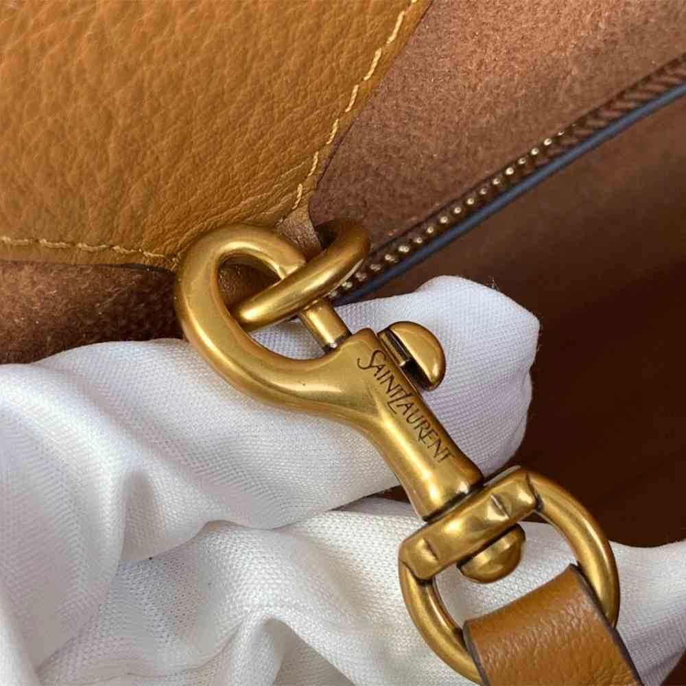 YSL Y TOTE IN CANVAS AND LEATHER(HIGH-END GRADE) Unisex 2599