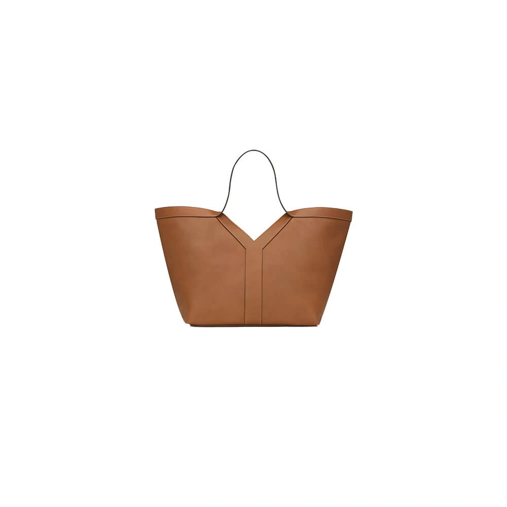 YSL Y TOTE IN LEATHER(HIGH-END GRADE) Vibrant 2749