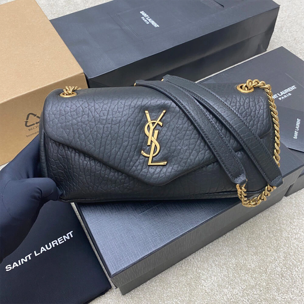 GoAnywhere YSL calypso medium in grained lambskin 2710