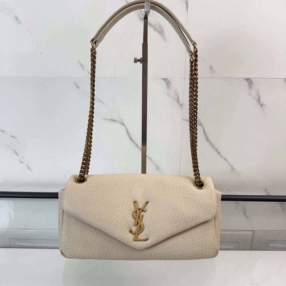 YSL calypso medium in grained lambskin Neat 2709