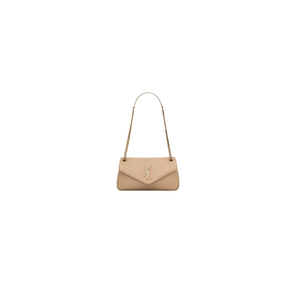 ComfortFit YSL calypso small in plunged lambskin 2715