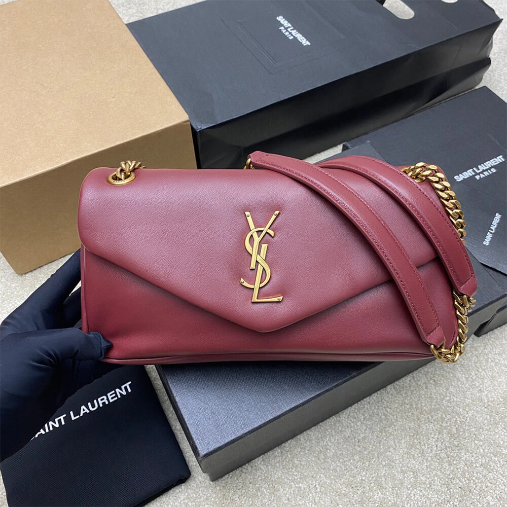 OdorResistant YSL calypso small in plunged lambskin 2713