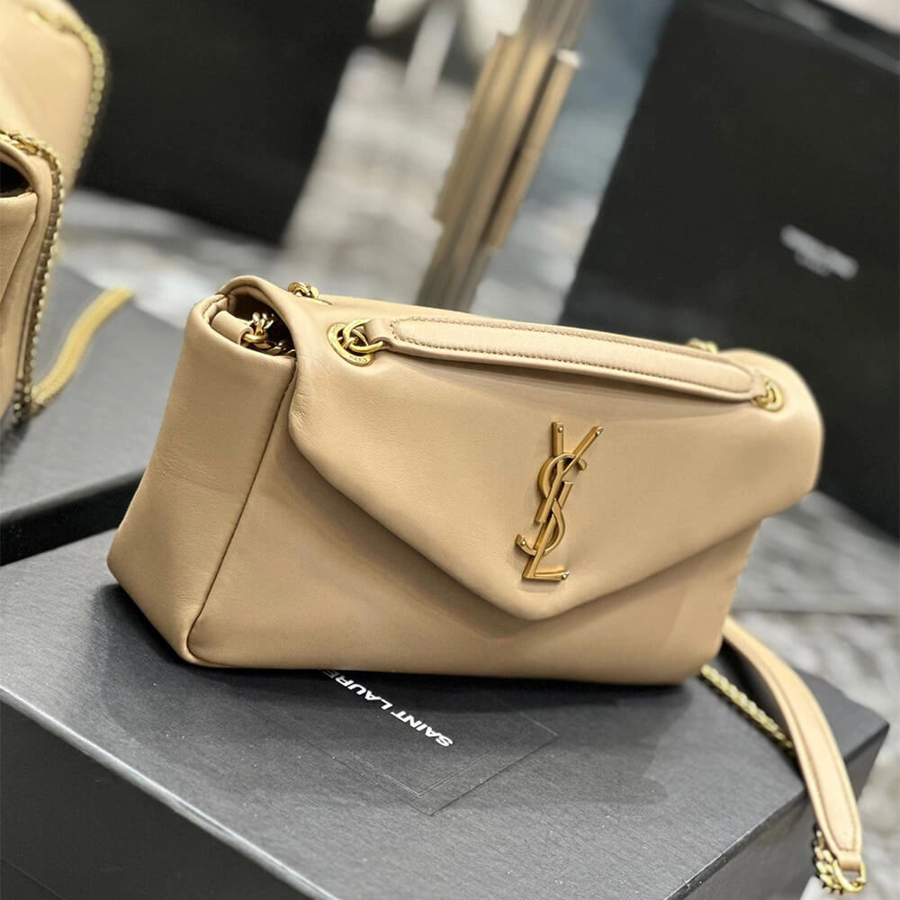 ComfortFit YSL calypso small in plunged lambskin 2715