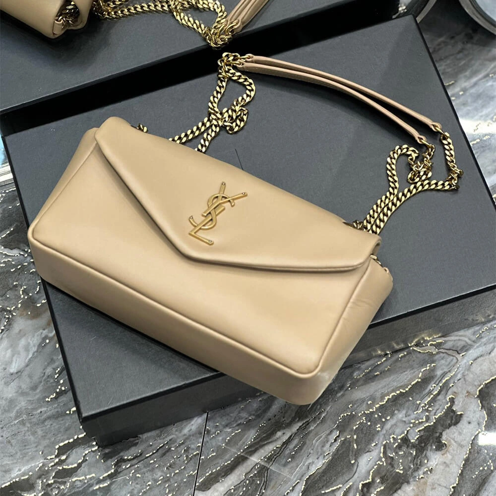 ComfortFit YSL calypso small in plunged lambskin 2715