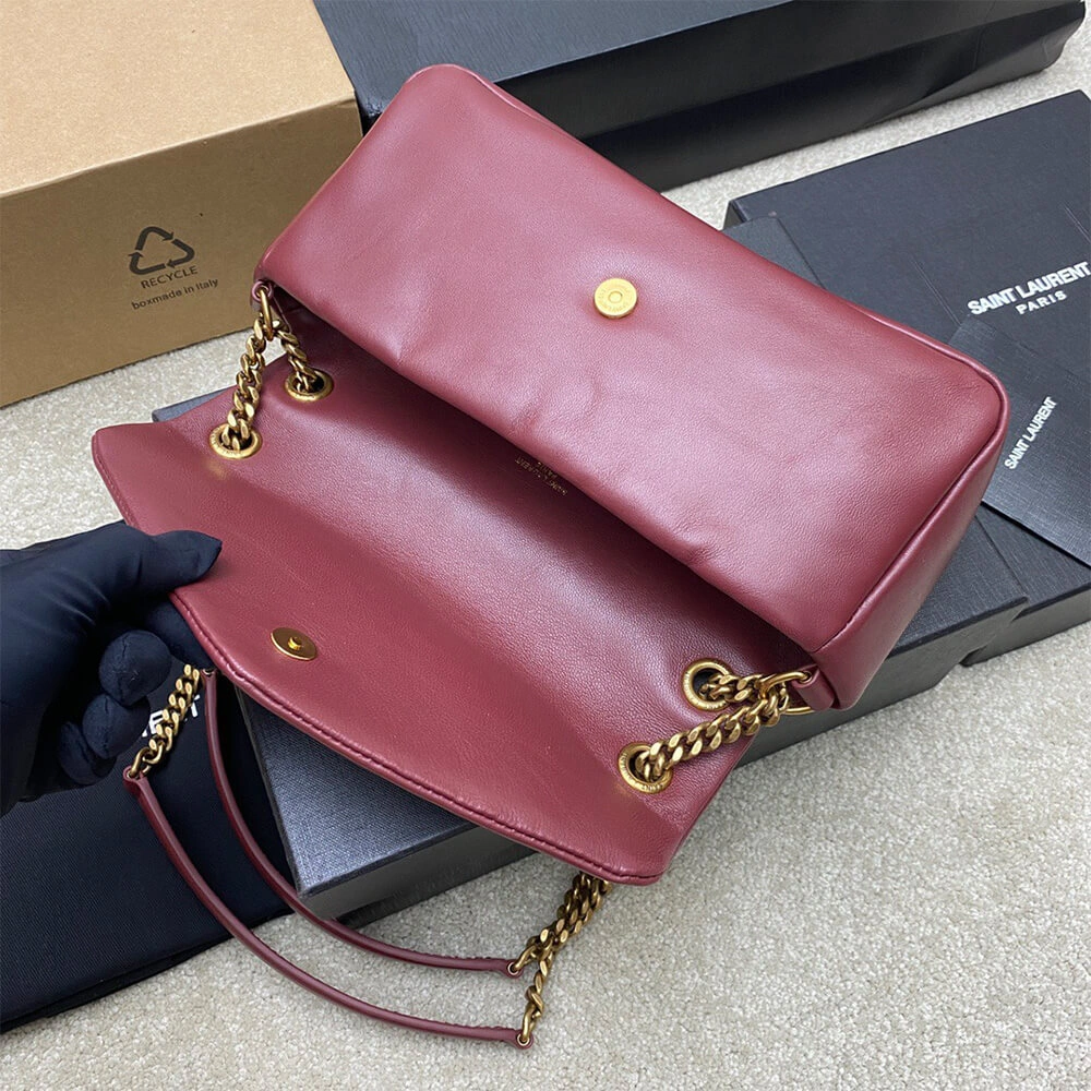 OdorResistant YSL calypso small in plunged lambskin 2713
