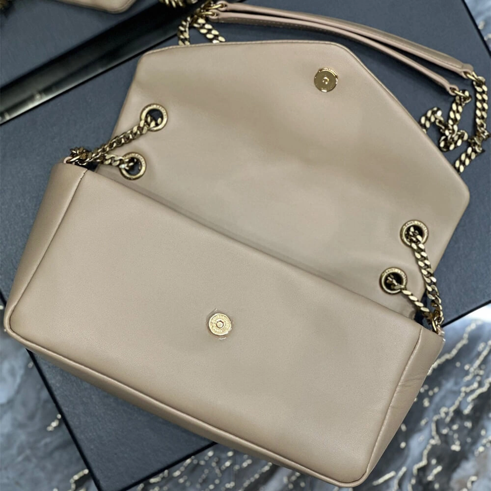 ComfortFit YSL calypso small in plunged lambskin 2715
