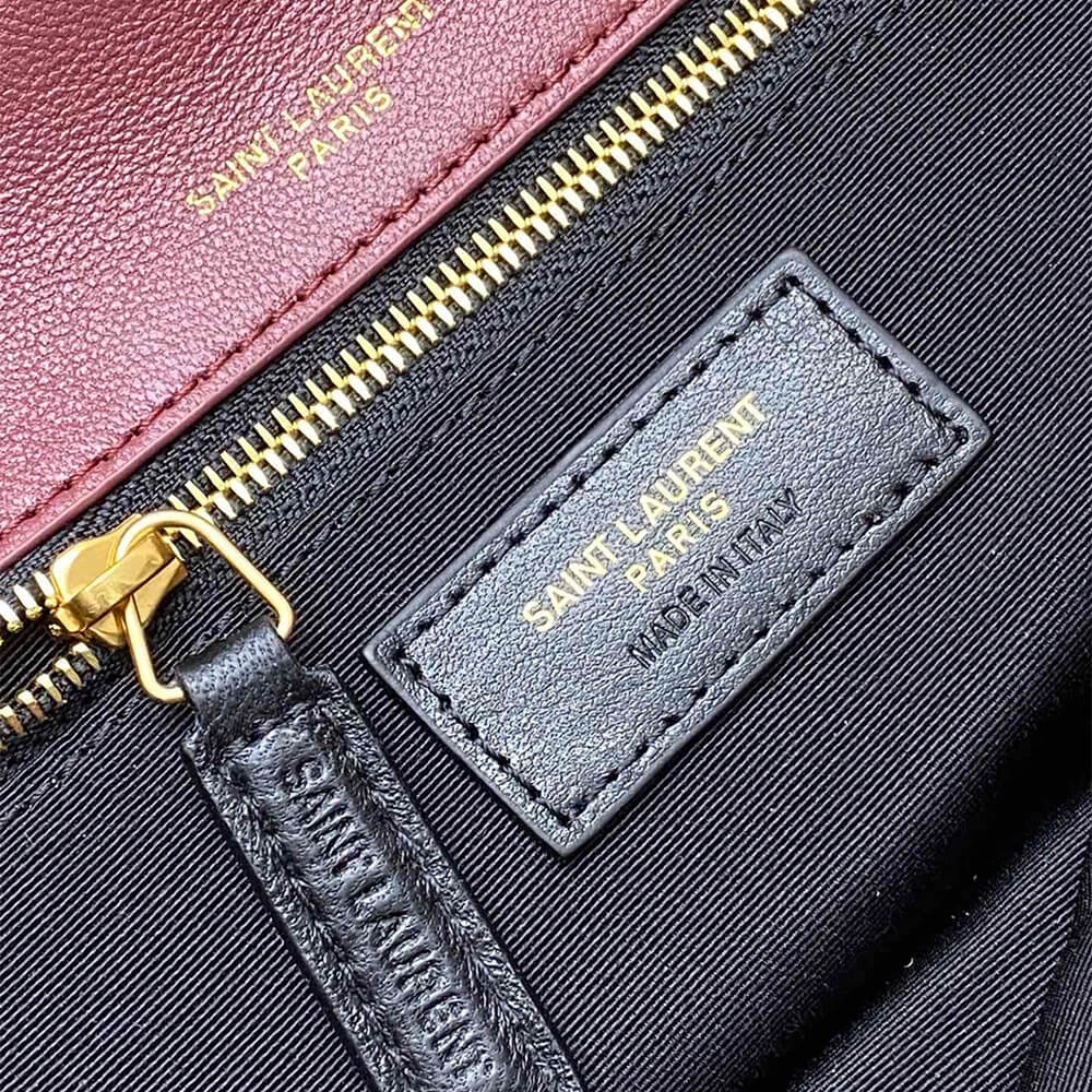 OdorResistant YSL calypso small in plunged lambskin 2713