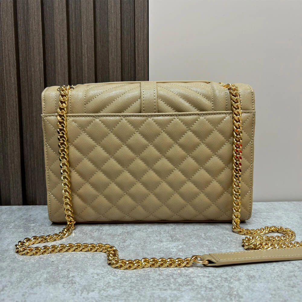 YSL envelope medium in grained leather WellDesigned 2722