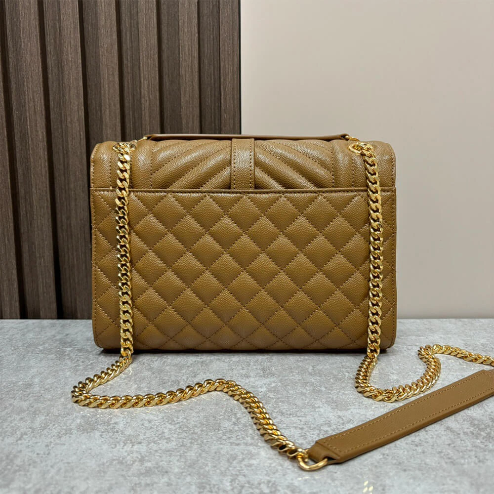 UrbanStyle YSL envelope medium in grained leather 2741