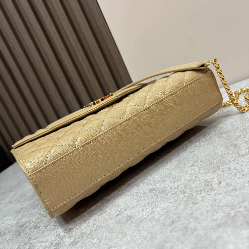 YSL envelope medium in grained leather WellDesigned 2722