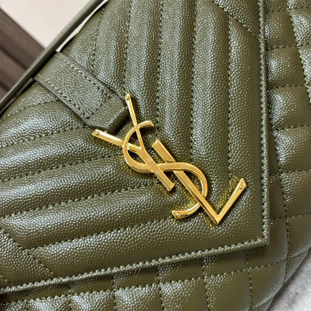 YSL envelope medium in grained leather TravelReady 2731