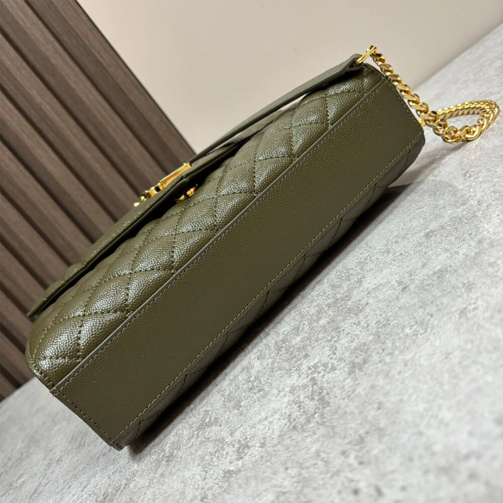 YSL envelope medium in grained leather TravelReady 2731