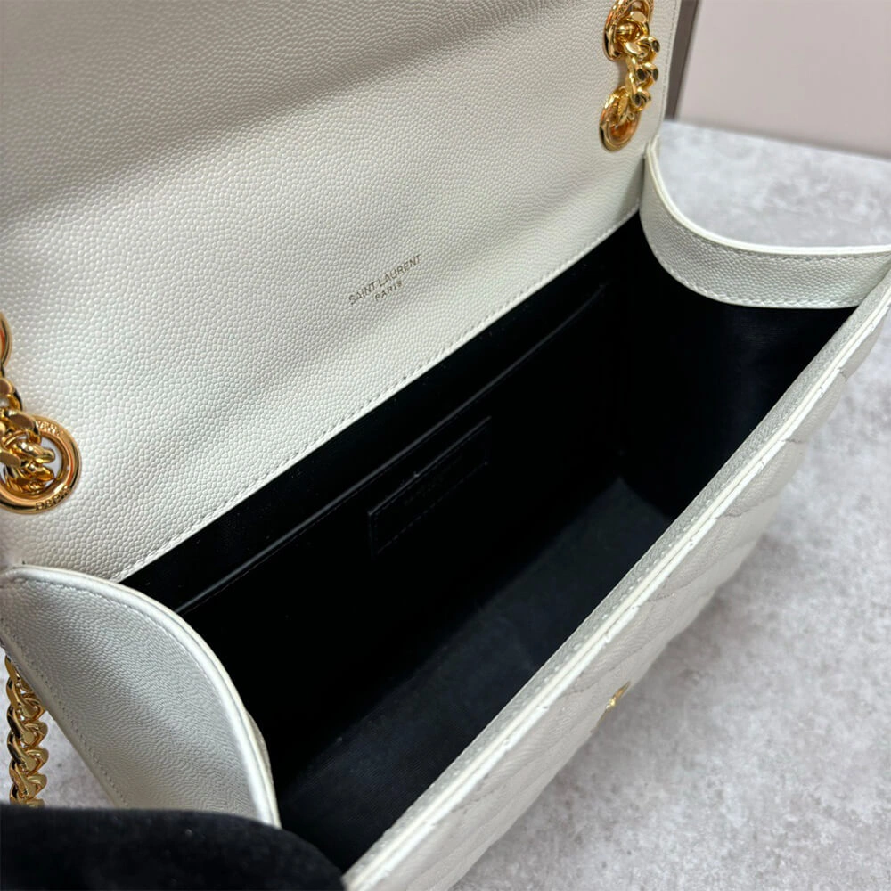 Reliable YSL envelope medium in grained leather 2732