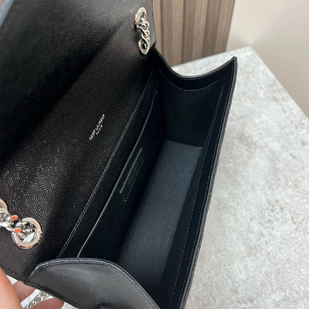YSL envelope medium in grained leather Modern 2728