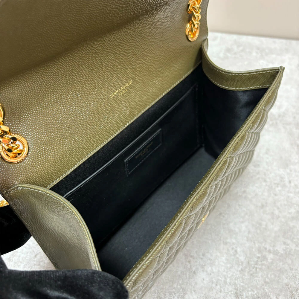 YSL envelope medium in grained leather TravelReady 2731