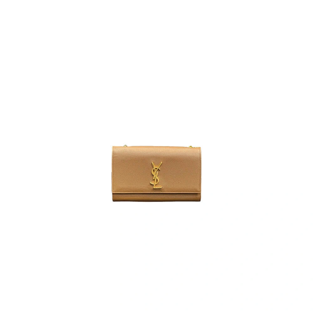 Minimalist YSL kate medium in grain de poudre embossed leather 2799