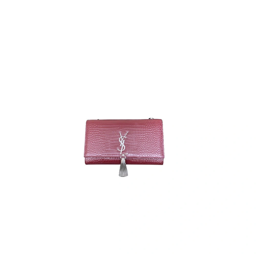 YSL kate medium tassel in crocodile-embossed leather Sophisticated 2809