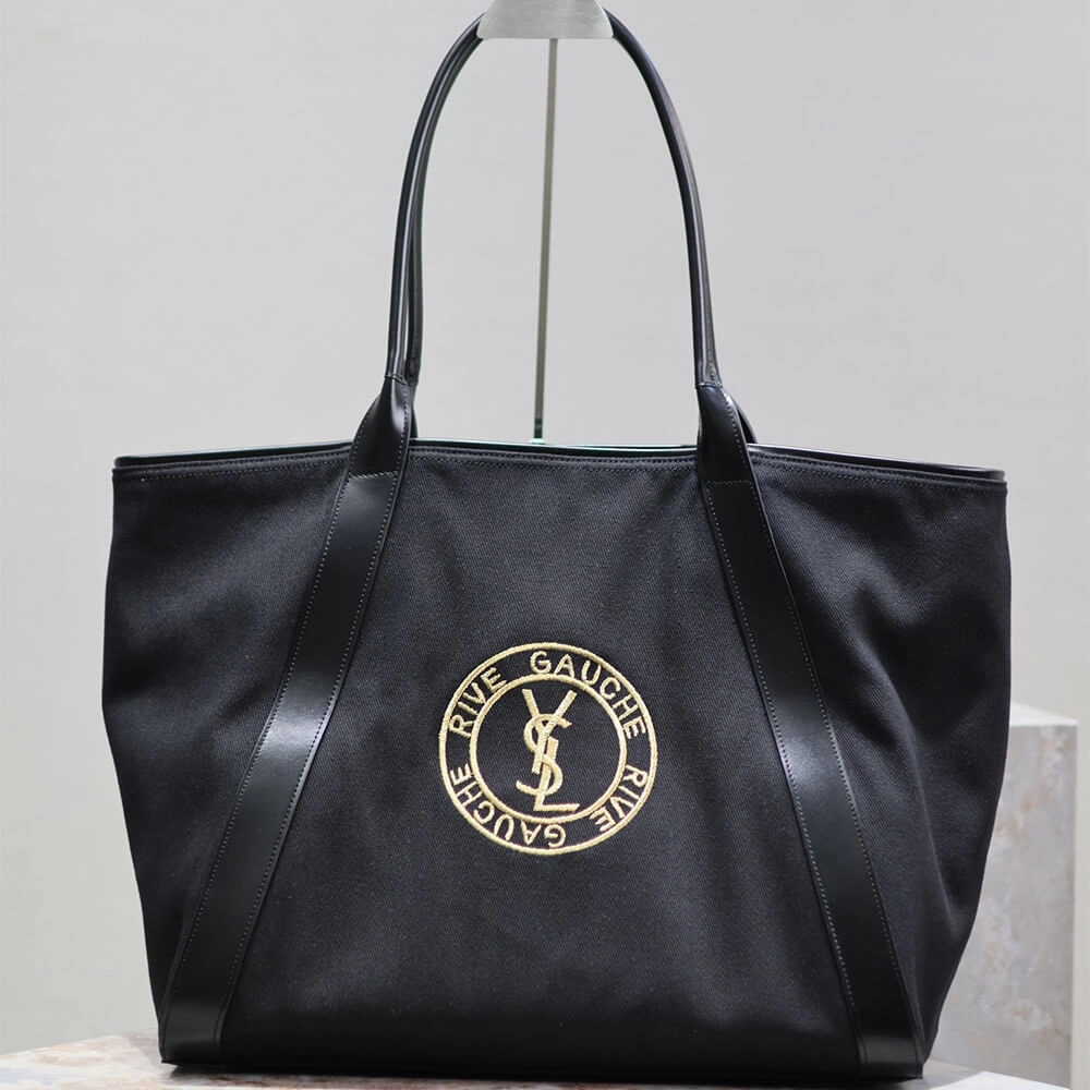 Breathable YSL rive gauche tote bag in canvas 2848