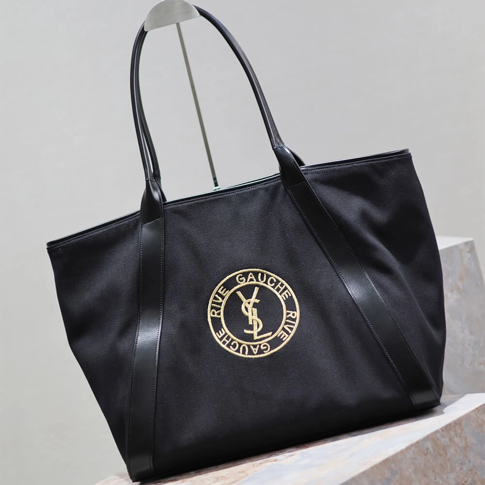 Breathable YSL rive gauche tote bag in canvas 2848