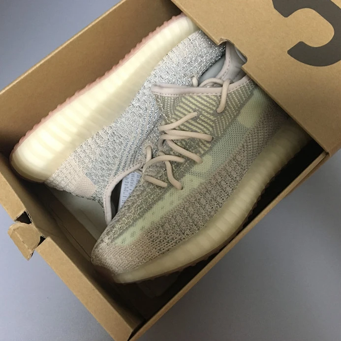 1038 adidas Yeezy Boost 350 V2 Citrin (Reflective) FW EasyMatch 2922