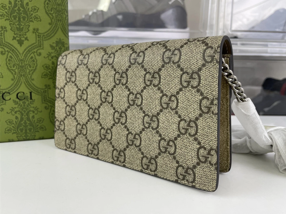 1115 GUCCI Dionysus Mini Tan color silver snake Bag ( 16.5x 10 x 4 cm) BestValue 83
