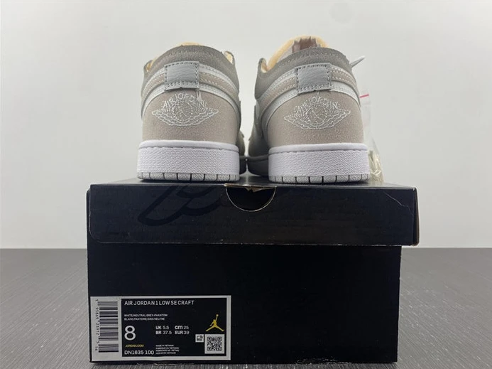 1222 Jordan 1 Low Inside Out White Phantom DN1635- NewStyle 669