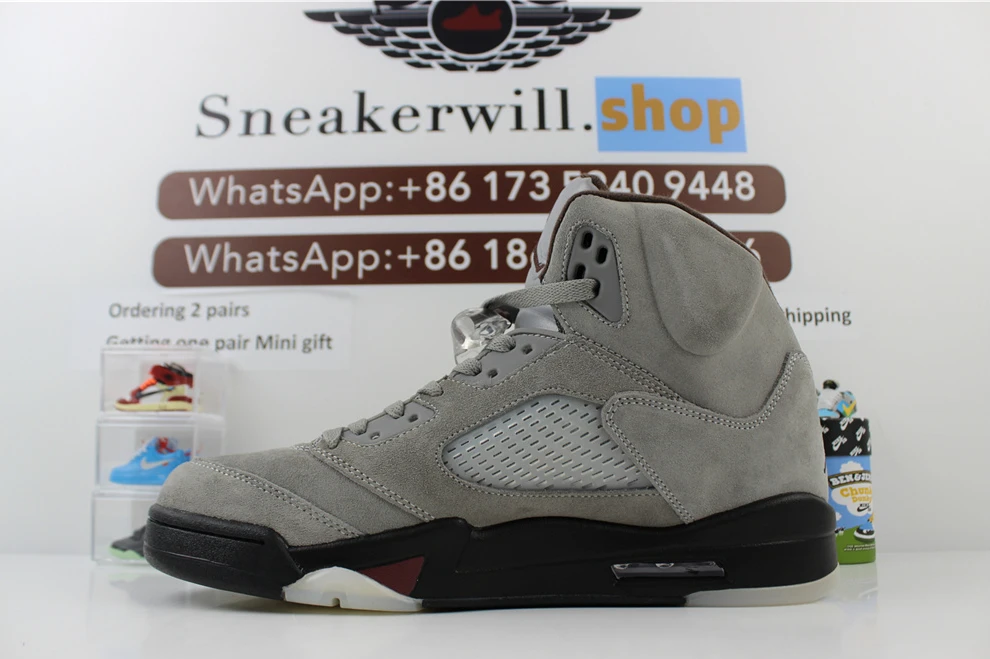 1293 GOAT A Ma Maniére X Air Jordan 5 Light Bone TopPick 934