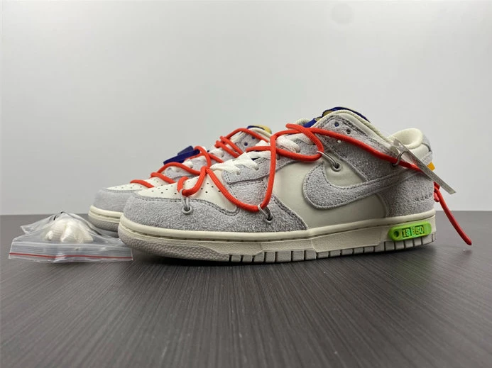 1387 Nike Dunk Low Off-White Lot 13 DJ0950- Popular 2359