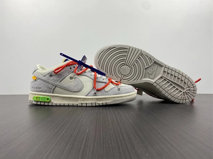 1387 Nike Dunk Low Off-White Lot 13 DJ0950- Popular 2359