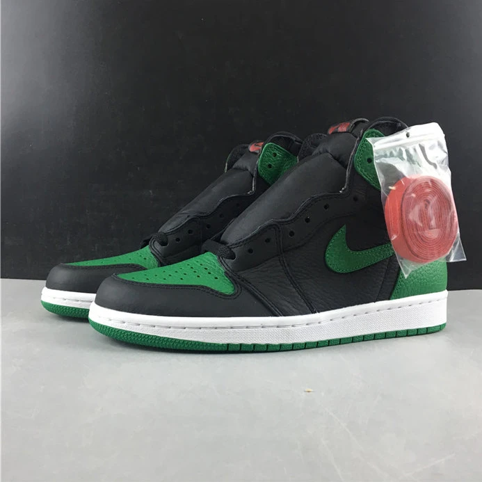 1617 Jordan1 Retro Pine Green Black 555088- Trendy 545