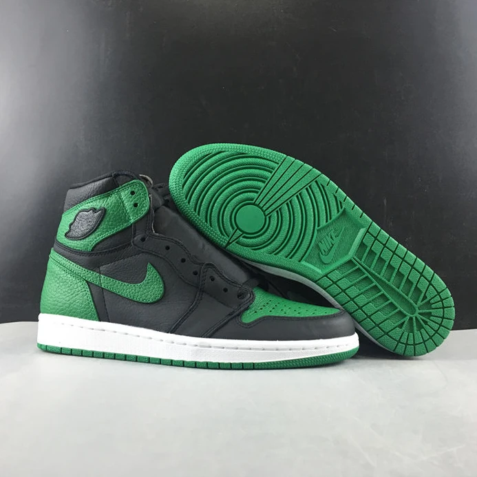 1617 Jordan1 Retro Pine Green Black 555088- Trendy 545