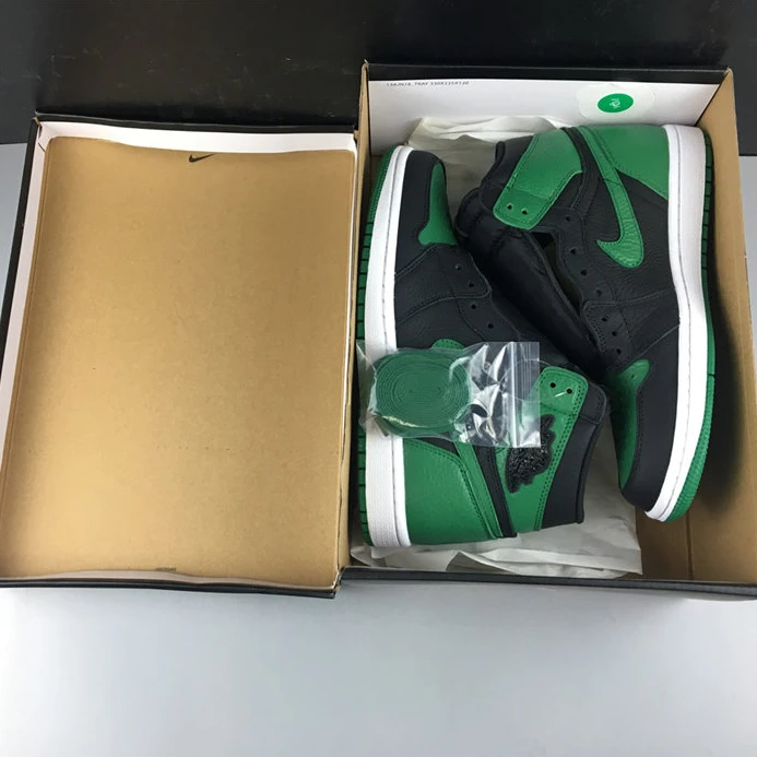 1617 Jordan1 Retro Pine Green Black 555088- Trendy 545