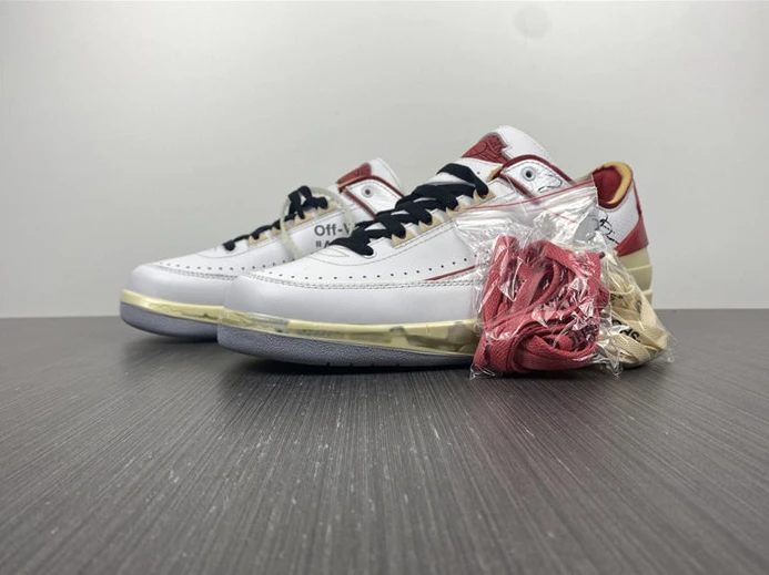1649 Jordan2 SP Off-White White Red DJ4375- NewStyle 702