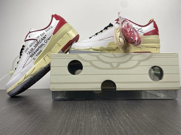 1649 Jordan2 SP Off-White White Red DJ4375- NewStyle 702