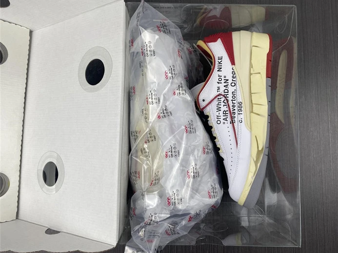 1649 Jordan2 SP Off-White White Red DJ4375- NewStyle 702
