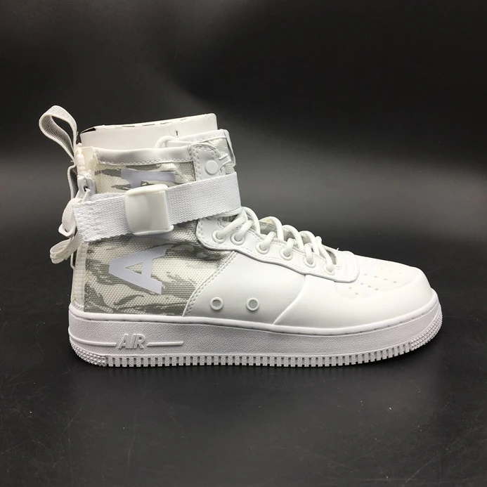 1742 Nike SF Air Force 1 Mid Winter Camo  AA1129- Trendy 2490