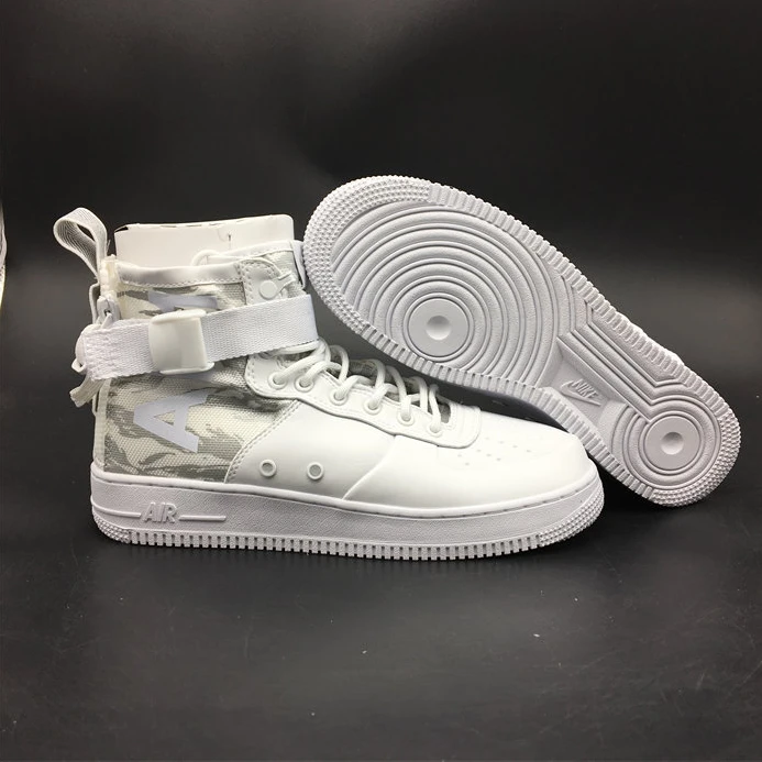 1742 Nike SF Air Force 1 Mid Winter Camo  AA1129- Trendy 2490